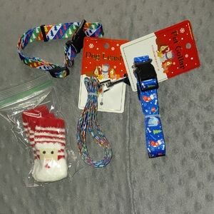 Colorful Dog Accessory Set